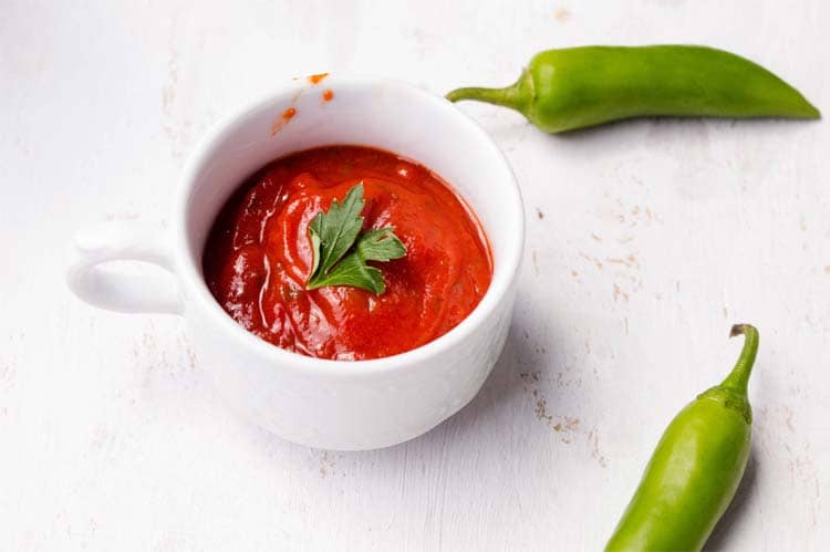tomato sauce jar